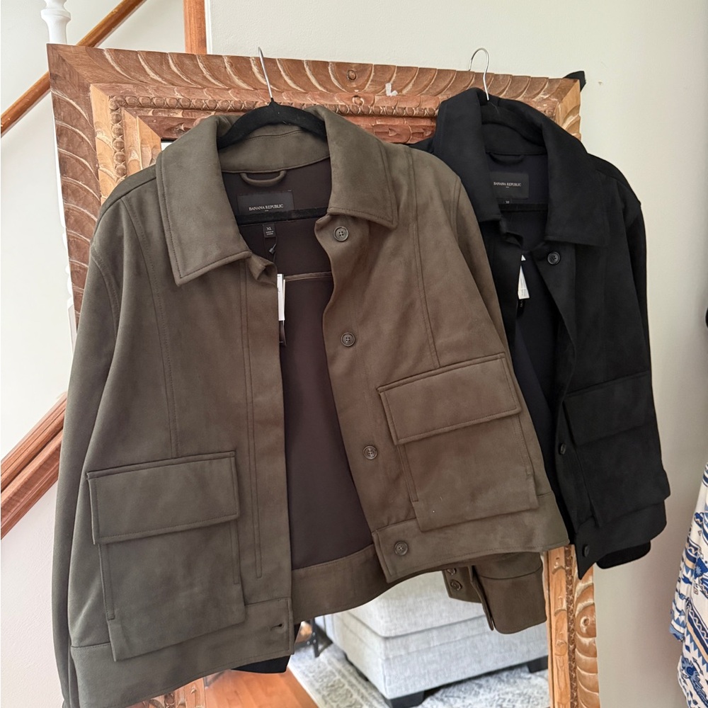 Banana Republic vegan suede